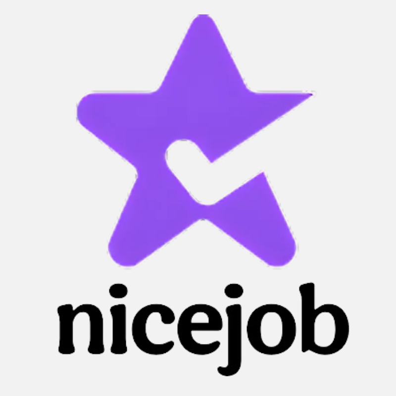 Nicejob logo, get more reviews